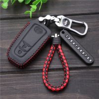 适用丰田18款凯美瑞八代凯美瑞 奕泽丰田C-HR汽车真皮钥匙包套扣