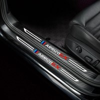 18-21款奇瑞艾瑞泽GX汽车槛条内饰改装防踩迎宾踏板边防刮耐磨皮革槛贴