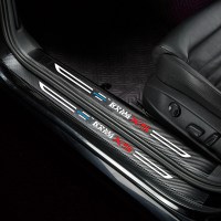 21-22款长安欧尚X5汽车槛条内饰改装防踩迎宾踏板边防刮耐磨皮革槛保护贴