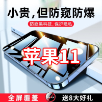 飞膜宝苹果11防窥膜钢化膜iPhone11promax全屏十一pm原装por手机iponeIP