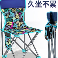 闪电客户外折叠椅子便携式凳子靠背椅美术写生家用小马扎钓鱼椅露营装备