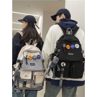 闪电客书包女大学生韩版高中旅行双肩包男初中生ins日系大容量电脑背包