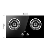 美的（Midea） JZY-MQ7610-G 大面板钢化玻璃燃气灶