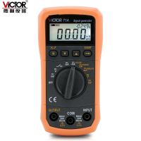 胜利仪器(VICTOR)电压电流信号发生器校验仪模拟变送器过程万用表校验仪VC71A VC71A标配