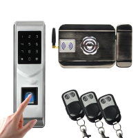 家用 刷卡锁电子锁理线家门禁锁出租屋密码指纹锁防盗门锁遥控锁