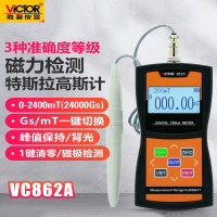胜利仪器(VICTOR)高斯计数字磁场磁力磁性强度检测仪高精度特斯拉计磁通测磁仪