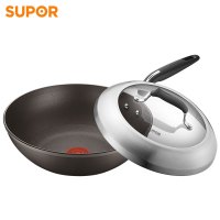 苏泊尔（SUPOR）火红点钛金刚无油烟炒锅PC30HA2