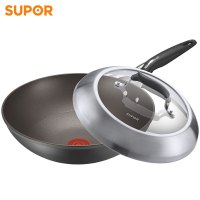苏泊尔（SUPOR）火红点钛金刚无油烟炒锅PC30HA3