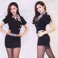 情趣内衣内裤女空姐制服性感开档免脱学生极度诱惑丝袜激情套装骚 臻依缘