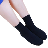 棉女袜秋冬季保暖中筒女袜韩版学生袜糖果色袜子女臻依缘