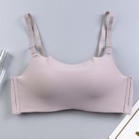 无痕抹胸内衣女无钢圈防走光聚拢裹胸式文胸性感小胸罩薄款 臻依缘