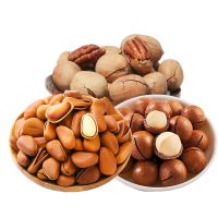 [坚果大叔]奶油夏威夷果碧根果开口松子578g坚果炒货坚果组合