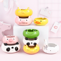 米魁烟灰缸创意个性潮流家用客厅办公室茶几卧室可爱卡通烟缸装饰摆件