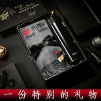 圣诞节定制走心实用礼品围巾礼盒冬季送父母男女朋友生日礼物