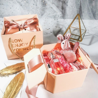 礼物盒子ins风生日礼盒包装盒少女心网红礼品盒空盒女生版伴手礼