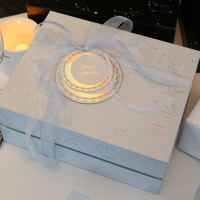 米魁伴手盒空盒子简约ins风大号生日创意礼品盒包装盒男生款网红