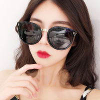 2020年新款gm墨镜女ins韩版潮圆脸大脸偏光太阳眼镜米魁创意礼品