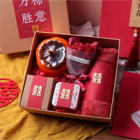 喜礼婚礼伴手礼女伴娘盒男伴郎套盒结婚小礼品成品实用套装中国风