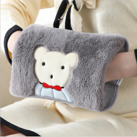 防爆热水袋充电式暖手宝毛绒暖水袋煖宝宝女注水可爱冬季学生