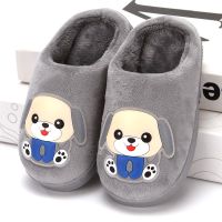 亲子款儿童棉拖鞋秋冬季小孩男童女童防滑卡通宝宝棉鞋大中小童室内拖鞋