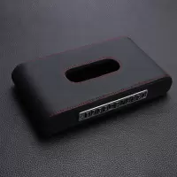奥迪创意车载纸巾筒盒抽纸盒Q5Q3Q7A3改装饰A6L车内饰A4L汽车用