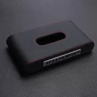 适用奥迪Q3Q5Q7A4LA6LA3车改装纸巾盒内饰挂式遮阳板用