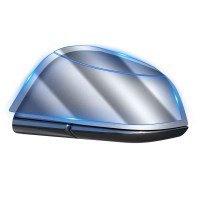 19款特斯拉Model 3 X S 导航屏幕保护膜内饰中控排挡透明贴膜改装 ModelS[后视镜防刮膜]2件套