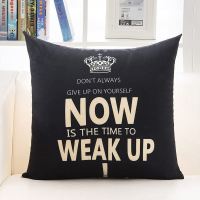 北欧抱枕沙发靠垫套汽车腰靠大靠枕办公室护腰午睡枕床头靠背垫 皇室早晨 50x50cm(抱枕含芯)