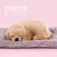 竹炭包汽车用活性炭仿真狗新车除异味除味车内饰品摆件用品 拉布拉多