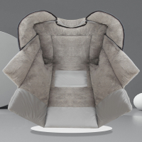 电动车冬天挡风被加绒加厚款四季电瓶车PU皮