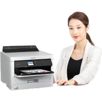 爱普生 WF-C5790a A4宽幅彩色不干胶标签打印机 自动双面无线