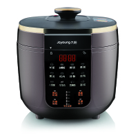 九阳（Joyoung）电压力锅 家用预约球形内胆高压锅 韩式mini压力煲Y-50C88 璨光金（2套/件，整件发货）