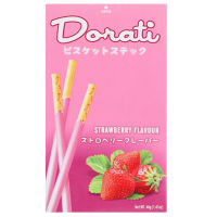 网红多啦帝涂层棒形饼干5盒 儿童长条手指饼干烘焙装饰饼干小零食