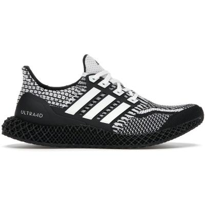 [限量]阿迪达斯Adidas 男鞋 新款Ultra 4D Core Black Cloud 缓震透气舒适 运动跑步鞋男