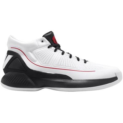 [限量]阿迪达斯Adidas 篮球鞋 新款D Rose 10 White 缓震透气回弹 运动篮球鞋男EH2369
