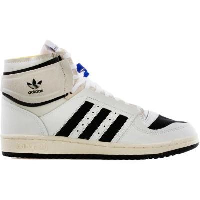 [限量]阿迪达斯Adidas 篮球鞋Top Ten DE White Black 缓震透气舒适耐磨 运动篮球鞋男