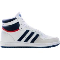 [限量]阿迪达斯Adidas 篮球鞋Top Ten Hi White Navy Red 缓震透气舒适耐磨 运动篮球鞋男