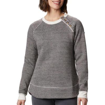Columbia哥伦比亚女款Chillin Sweater1905901经典气质简约百搭休闲保暖毛衣夹克