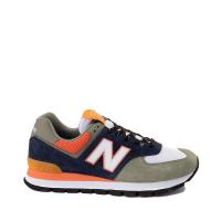 New Balance新百伦新款574 Rugged休闲透气轻便舒适防滑男休闲运动跑鞋Olive/Navy/Orange