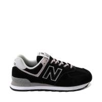 新百伦New Balance男款透气轻便舒适耐磨防滑运动跑步鞋574 Athletic Shoe Black/Gray