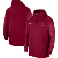 NIKE耐克男款 Alabama 2023 Sideline 3/Zip Hoodie Jacket轻便夹克卫衣外套