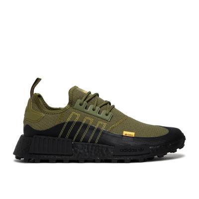 Adidas阿迪达斯男款NMD_R1 'Focus Olive'运动休闲跑步鞋