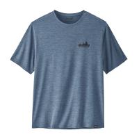 巴塔哥尼亚Patagonia 男士 Capilene® Cool Daily 图案衬衫短袖T恤户外透气舒适新款45235