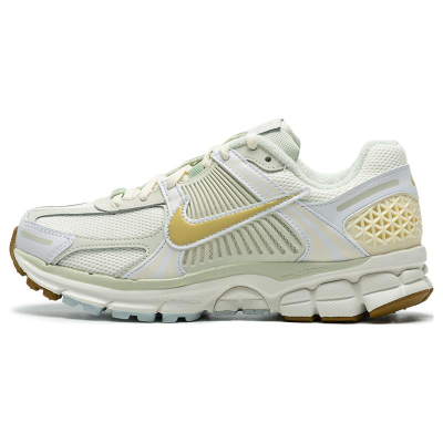 NIKE耐克 Air Zoom Vomero 5 减震防滑耐磨 低帮 女款 白绿色运动跑步鞋 FV3638-171