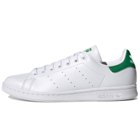 Adidas Originals三叶草 StanSmith 绿尾 防滑减震 低帮 板鞋 情侣同款 白绿 FX5502