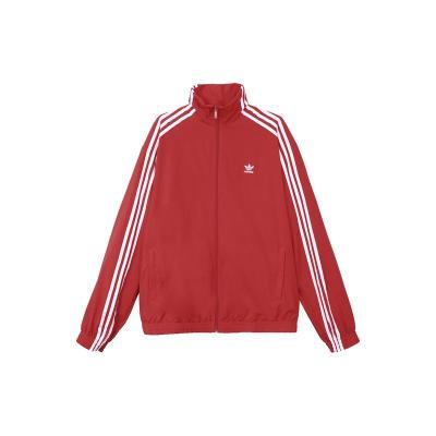 adidas originals三叶草 Adilenium Oversized Track Top 拼色运动宽松夹克外套