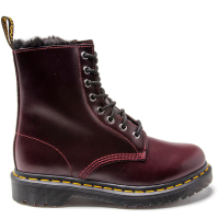 Dr Martens 1460 Serena 靴子紫红色马汀博士女款英伦风鞋靴软硬皮经典款真皮孔马丁靴 SEREFROB