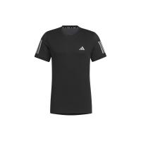 阿迪达斯Adidas Own The Run Cooler T-Shirt 反光条纹运动圆领短袖T恤 JF1473