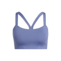 Adidas阿迪达斯 Ls Yoga Bra 瑜伽训练运动背心 女款 浅紫色 无袖t恤 舒适透气 H56331