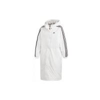 adidas 阿迪达斯 W Insulated Coa 户外运动连外套长袖棉服 冬季夹克 女款 白色 GF0026